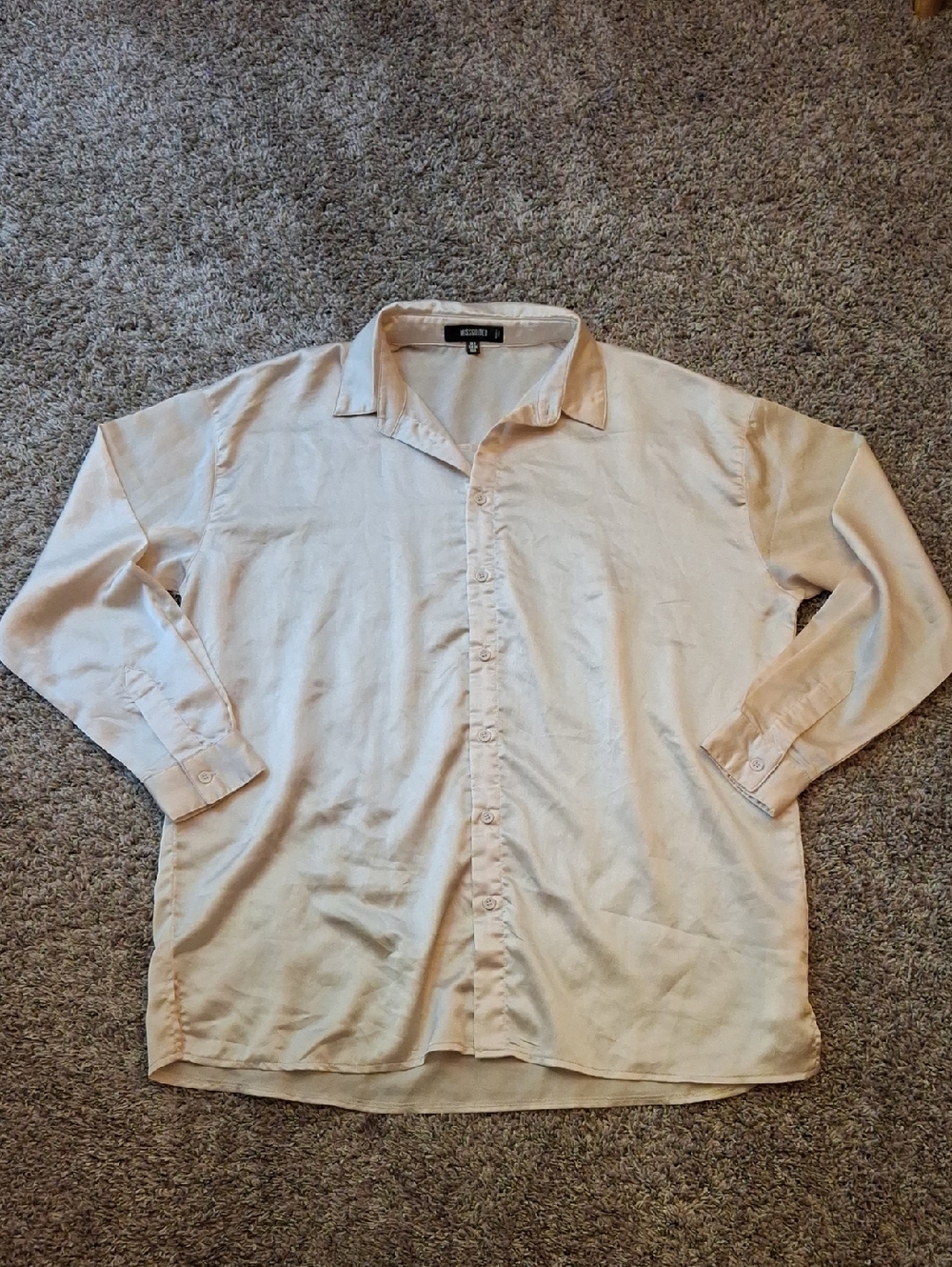 Missguided brand button down blouse